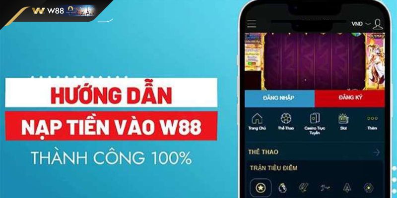 Quy trình gửi tiền vào tài khoản bằng hình thức điện tử