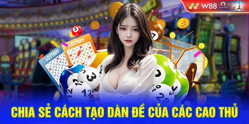 Dàn đề W88 - Chia sẻ cách tạo dàn đề của các cao thủ