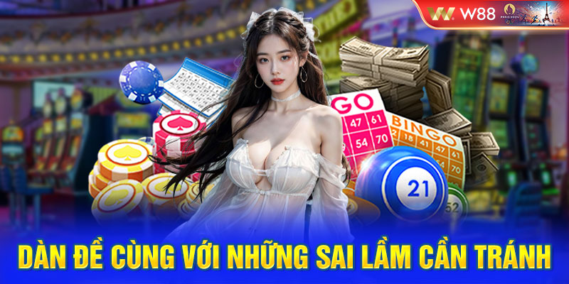 Dàn đề cùng với những sai lầm cần tránh